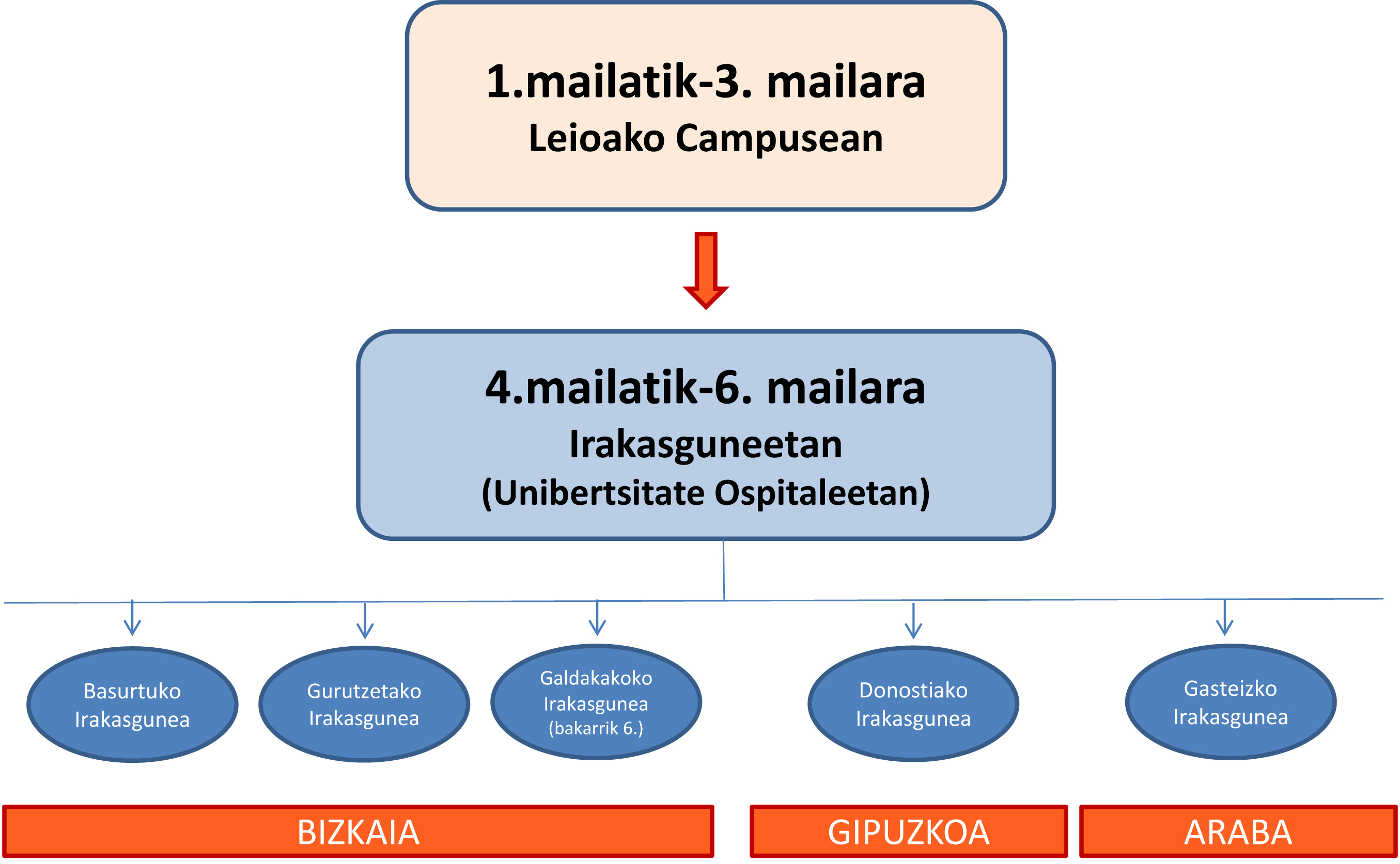 Irakasguneetako Eskema