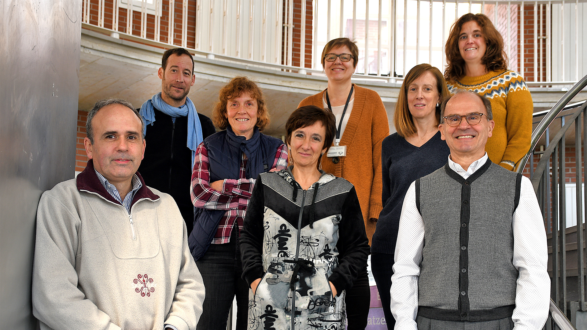 Equipo directivo de la Escuela Universitaria de Ingeniería de Vitoria-Gasteiz