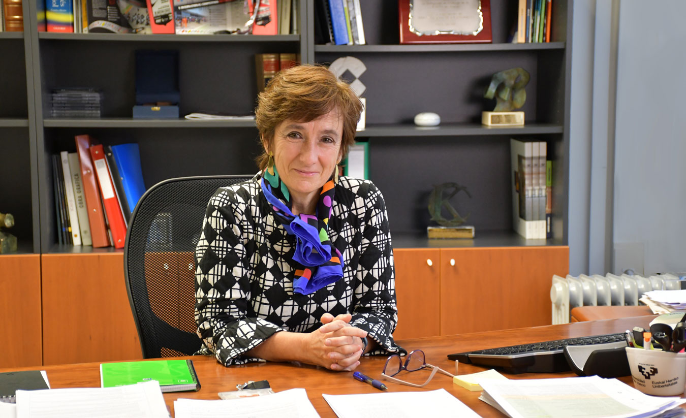 Zuriñe Gómez de Balugera, Directora de la Escuela de Ingeniería de Vitoria-Gasteiz