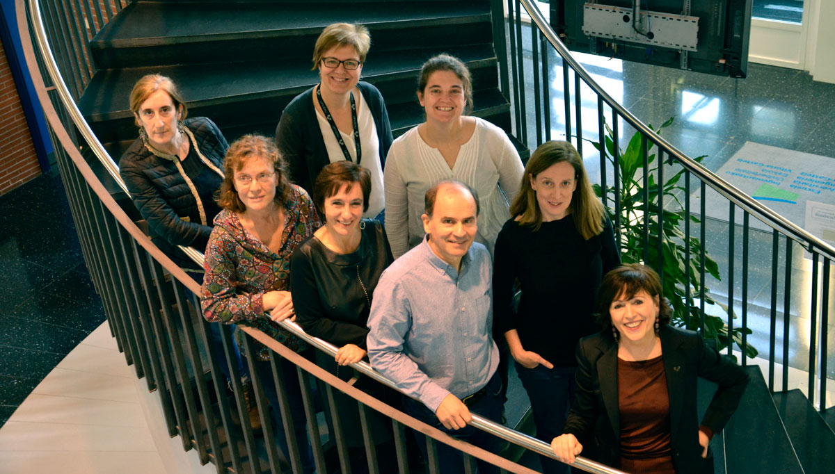 Equipo directivo de la Escuela Universitaria de Ingeniería de Vitoria-Gasteiz